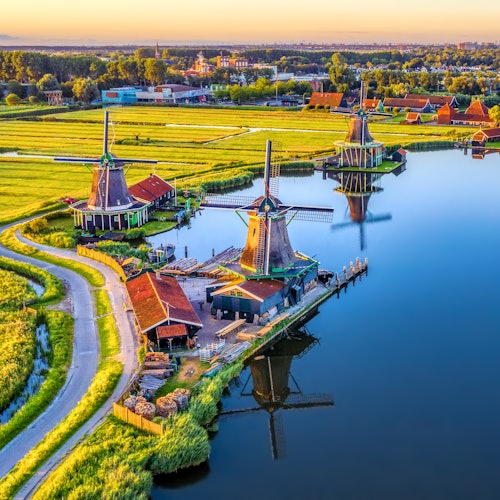 Zaanse Schans Windmills