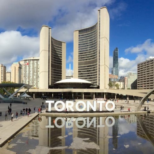 Fußgängertouren durch Toronto