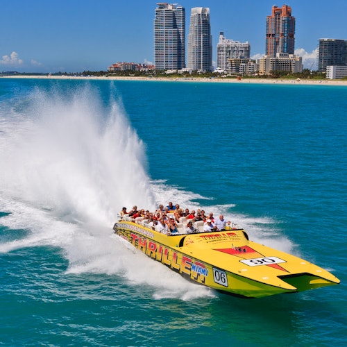 Excursiones en lancha rápida por Miami