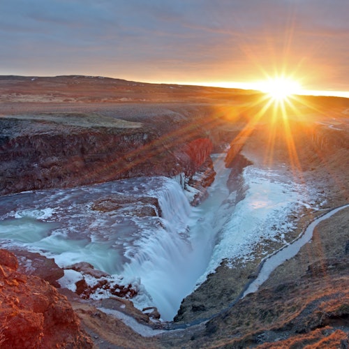 Gullfoss-Wasserfall