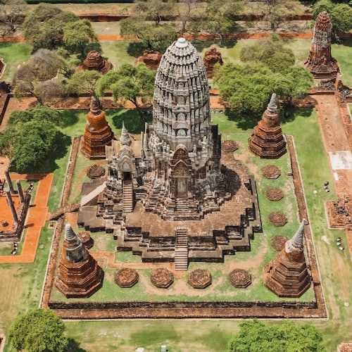 Recorridos a pie por Ayutthaya