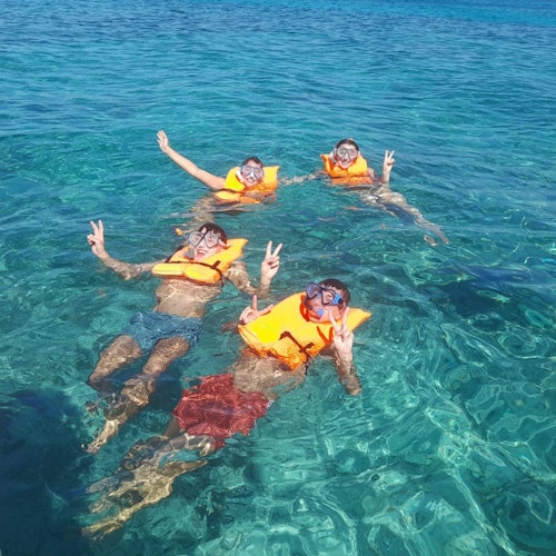 Snorkel nas Bahamas